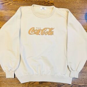 Vintage Coca-Cola Crewneck Sweatshirt XL Made in Canada